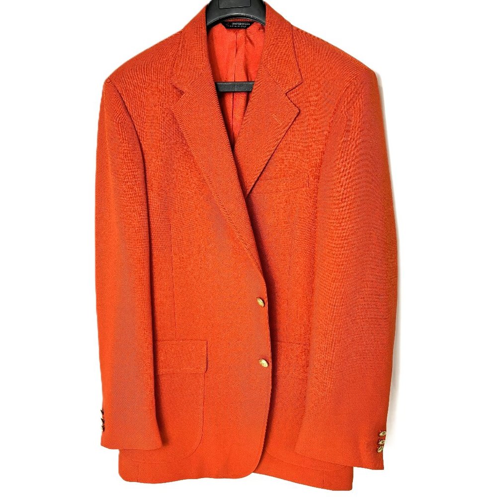 Men's Orange Blazer